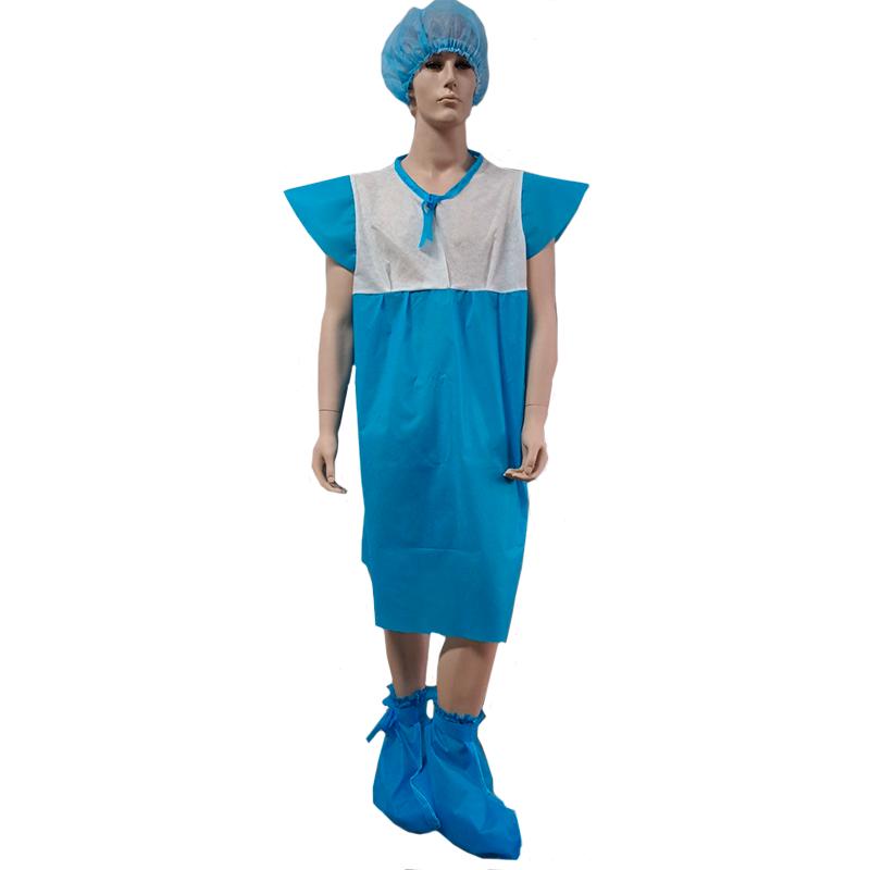 Сорочка для породіллі "Комбі", СМС 35 г/м2+спанлейс 45 г/м2, стерильна